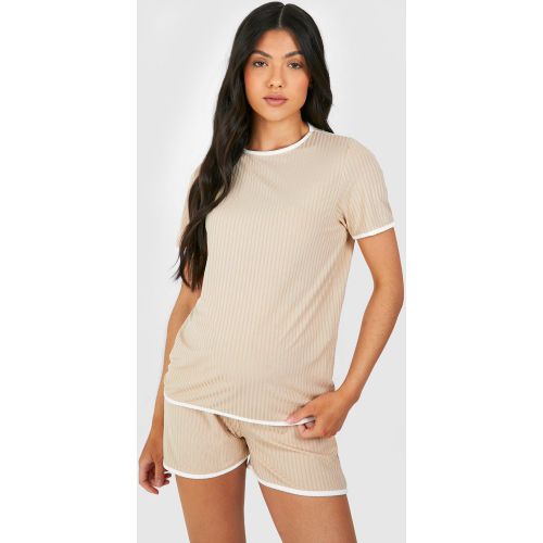 Maternité - Ensemble De Grossesse Avec Short - 36 - boohoo - Modalova