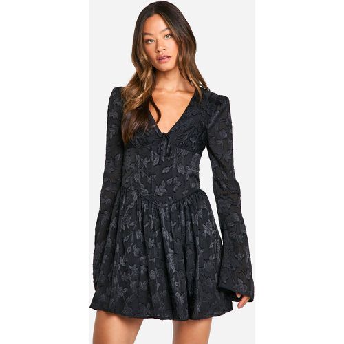 Tall" - Robe Corsage Fleurie - 38 - boohoo - Modalova