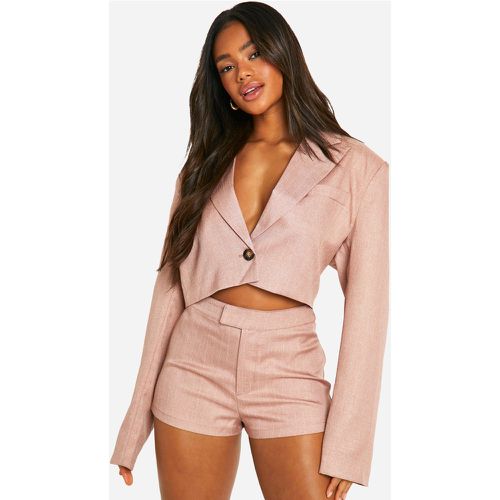 Blazer De Costume À Rayures Fines - 42 - boohoo - Modalova