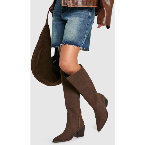 Santiags Nubuck - 37 - boohoo - Modalova