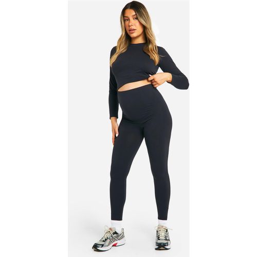 Maternité - Legging De Grossesse - L - boohoo - Modalova