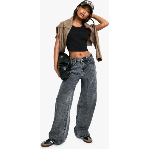 Jean Large Basique - 12/30L - boohoo - Modalova