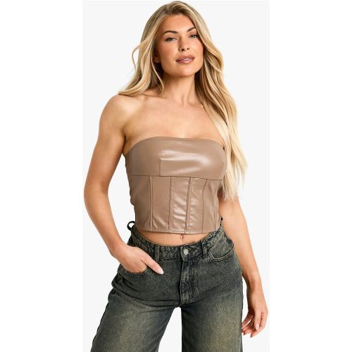 Corset Enduit - 34 - boohoo - Modalova