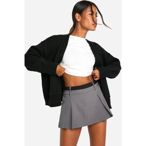 Jupe-Short À Taille Contrastante - 34 - boohoo - Modalova
