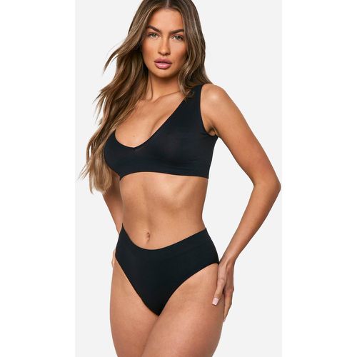 Culotte Basique Sans Coutures - L - boohoo - Modalova