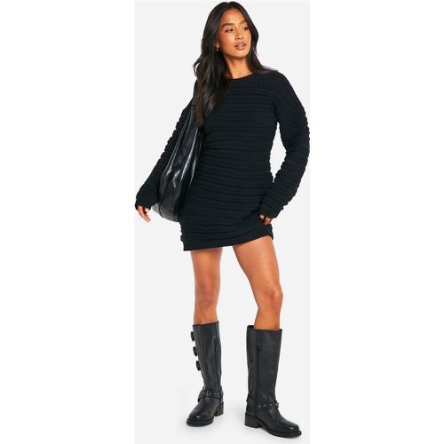 Petite" - Robe Pull À Dos Nu - S - boohoo - Modalova