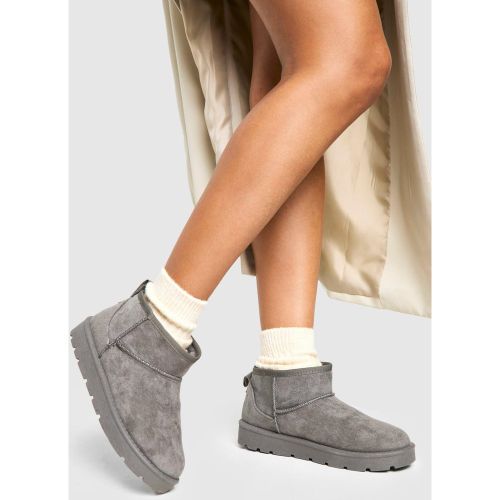 Bottines Synthétiques Basses - 36 - boohoo - Modalova