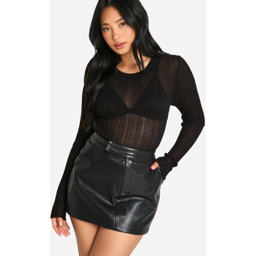 Petite" - Mini-Jupe - 34 - boohoo - Modalova