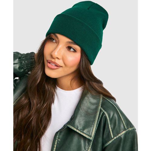 Bonnet En Maille - One Size - boohoo - Modalova