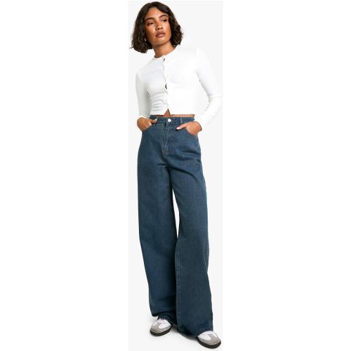 Tall" - Jean Large Basique - 36 - boohoo - Modalova