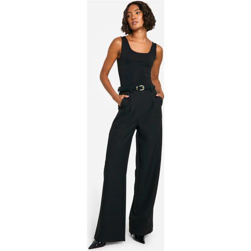 Tall" - Pantalon Large Habillé - 12/34L - boohoo - Modalova