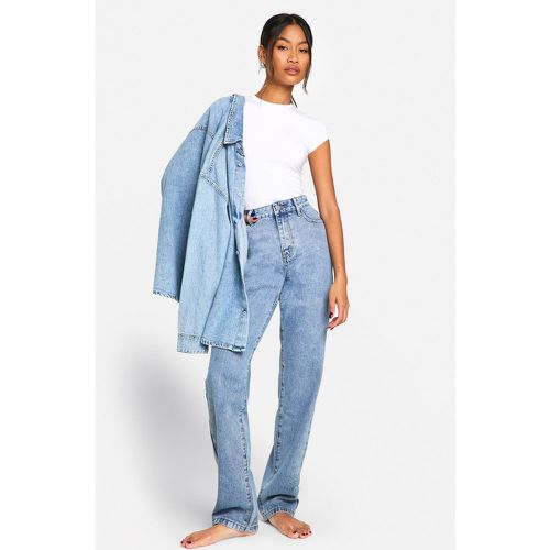 Jean Droit Basique - 10/32L - boohoo - Modalova