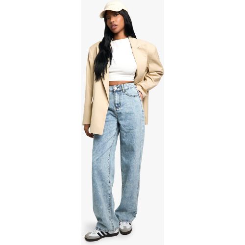 Jean Boyfriend Basique - 6/30L - boohoo - Modalova
