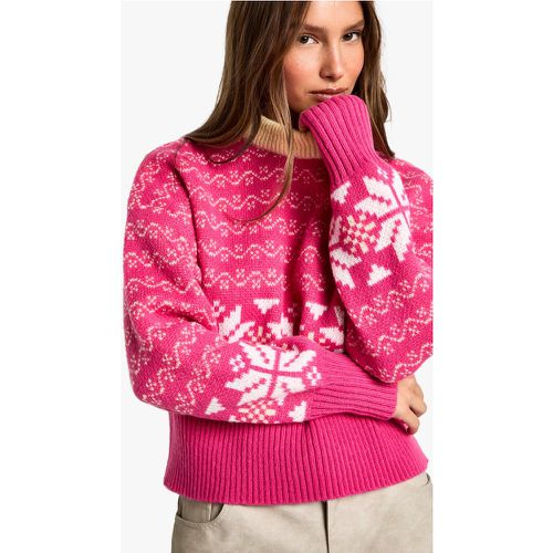 Pull En Maille Premium À Motif Jacquard - S - boohoo - Modalova