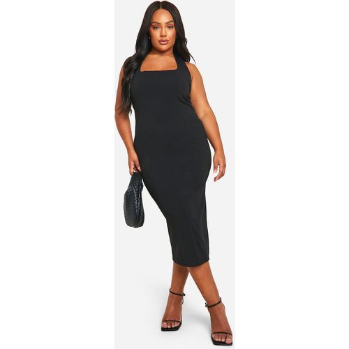 Grande Taille - Robe Mi-Longue À Dos Nu - 46 - boohoo - Modalova