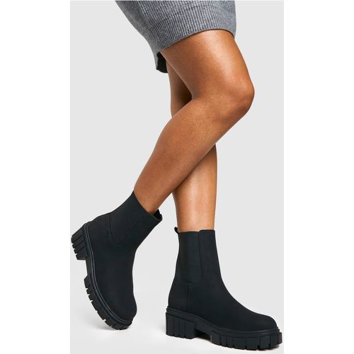 Bottes Chelsea Cloutées À Semelle - Pointure Large - 38 - boohoo - Modalova