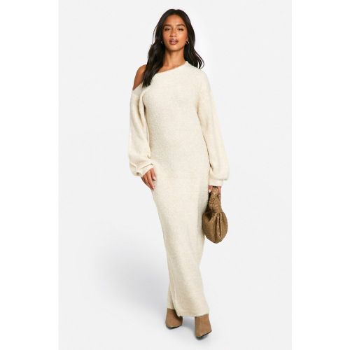 Petite" - Robe Longue À Épaules Dénudées - S - boohoo - Modalova