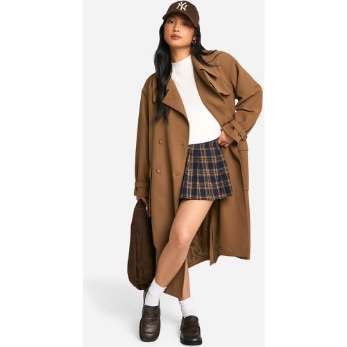 Petite" - Trench Ceinturé - 36 - boohoo - Modalova