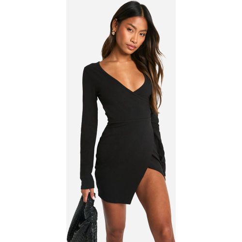 Robe Portefeuille Courte - 36 - boohoo - Modalova