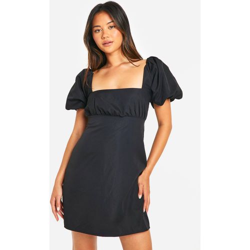 Robe Courte À Manches Bouffantes - 38 - boohoo - Modalova