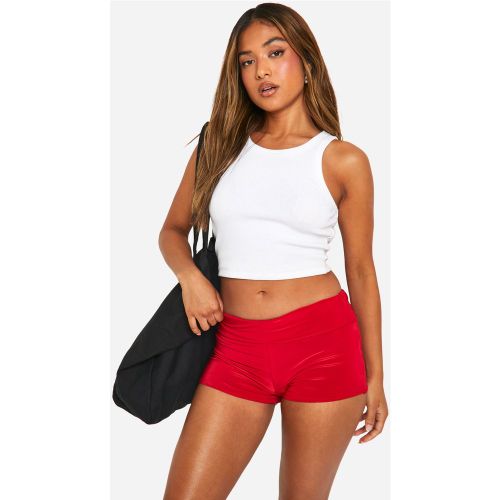 Petite" - Short Court Plissé - 34 - boohoo - Modalova