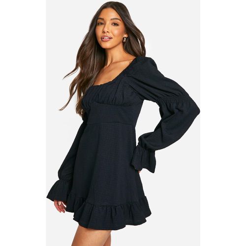 Robe Courte Texturée - 36 - boohoo - Modalova