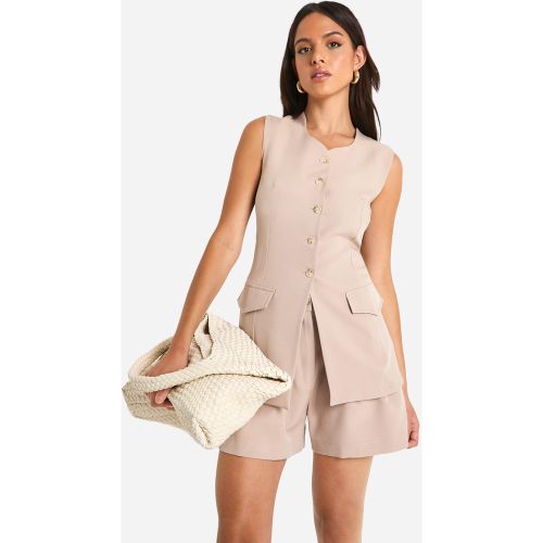 Short De Costume Taille Haute - 34 - boohoo - Modalova