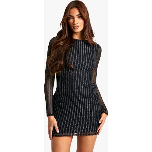 Robe Courte À Col Montant - 36 - boohoo - Modalova