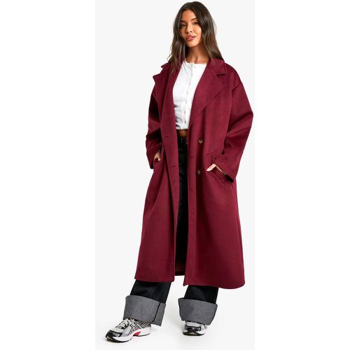 Manteau Croisé Oversize - 42 - boohoo - Modalova