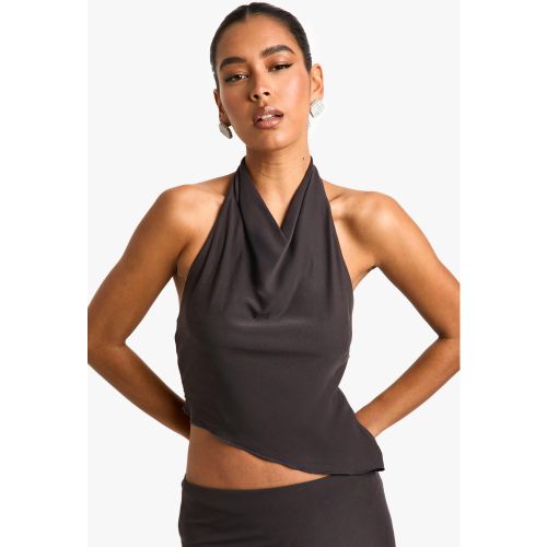 Top Doux À Col Bénitier - 36 - boohoo - Modalova