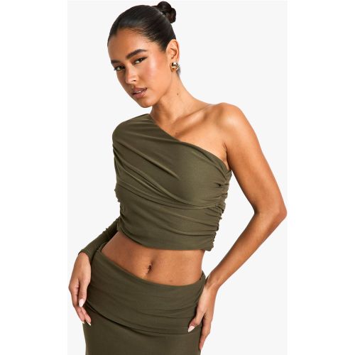 Top Asymétrique Doux - 40 - boohoo - Modalova