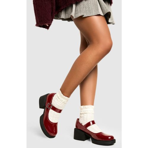 Bottines À Plateforme Et Talon - 36 - boohoo - Modalova