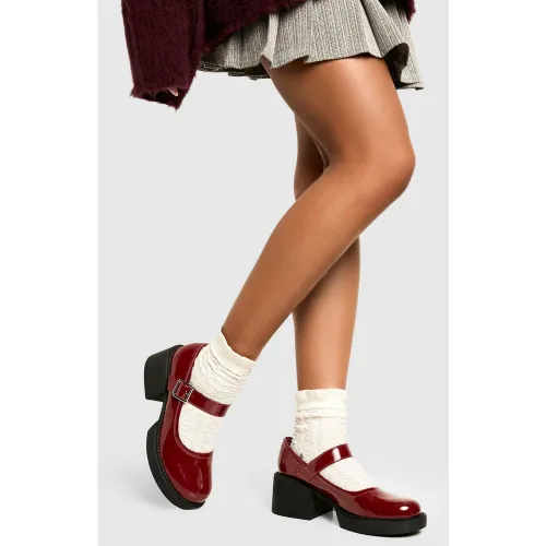 Bottines À Plateforme Et Talon - 36 - boohoo - Modalova