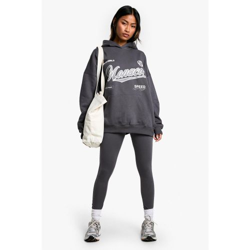 Ensemble Oversize À Slogan Monaco - S - boohoo - Modalova