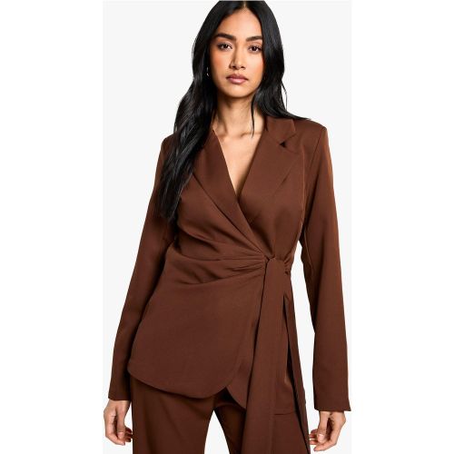 Blazer Noué Tissé - 36 - boohoo - Modalova