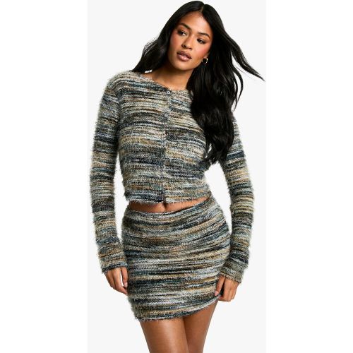 Tall" - Cardigan En Maille Pelucheuse - 36 - boohoo - Modalova