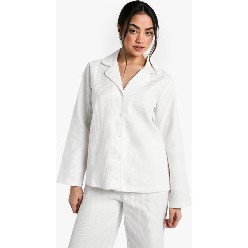 Ensemble De Pyjama En Tissu Gaufré - 34 - boohoo - Modalova