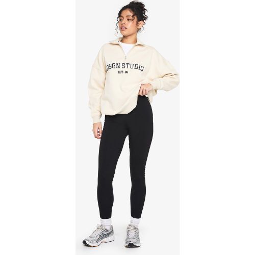 Legging Épais En Jersey - 34 - boohoo - Modalova
