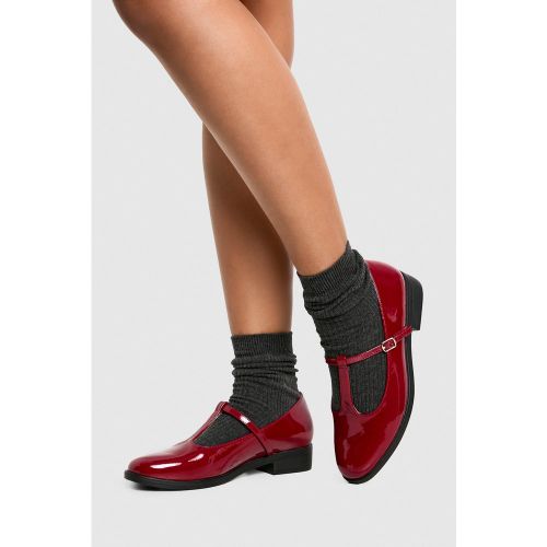 Ballerines Vernies Mary Jane - 36 - boohoo - Modalova