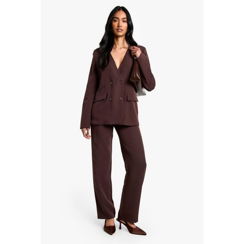 Pantalon Droit Habillé - 36 - boohoo - Modalova