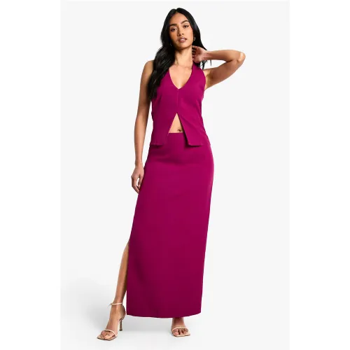 Jupe Longue Habillée - 36 - boohoo - Modalova
