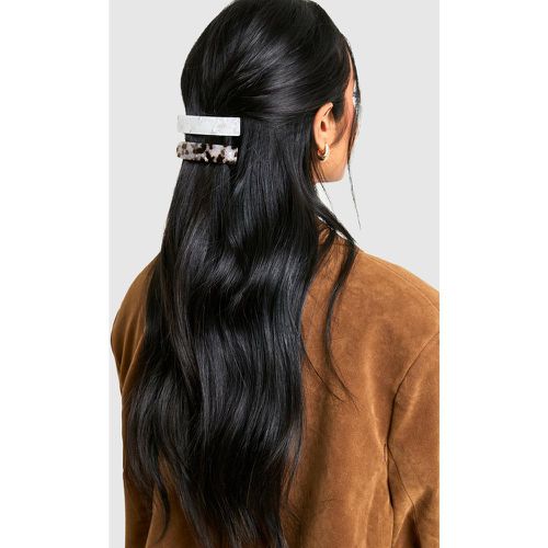 Lot De 2 Pinces À Cheveux - One Size - boohoo - Modalova