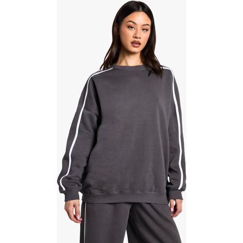 Tall" - Sweat Oversize À Rayures - S - boohoo - Modalova