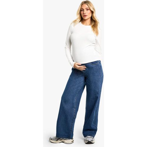 Maternité - Jean De Grossesse Large - 36 - boohoo - Modalova