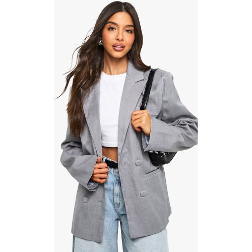 Blazer Cintré Croisé - 40 - boohoo - Modalova