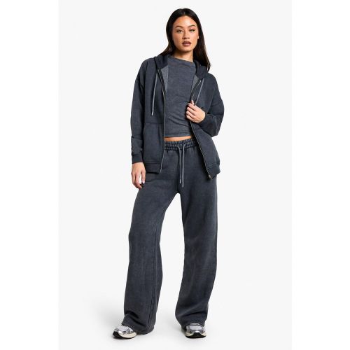 Tall" - Survêtement Délavé 3 Pièces - S - boohoo - Modalova