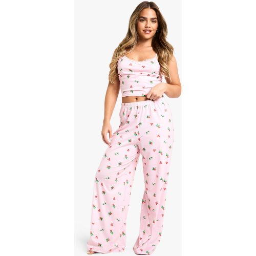 Petite" - Ensemble De Pyjama À Imprimé Houx - 34 - boohoo - Modalova