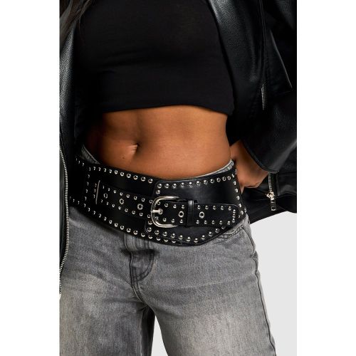 Ceinture Cloutée - S/M - boohoo - Modalova