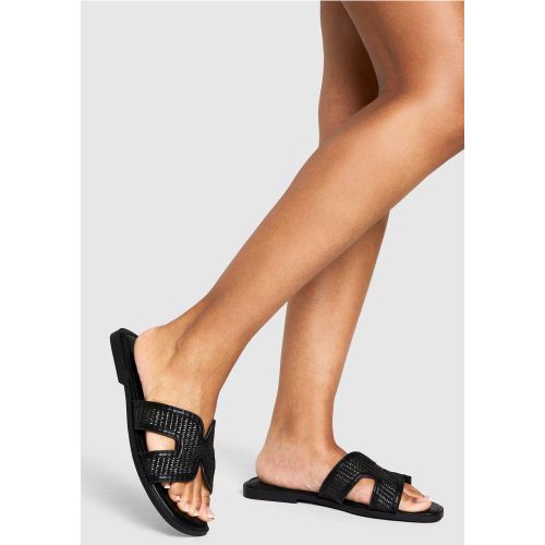 Sandales À Découpe - Pointure Large - 36 - boohoo - Modalova