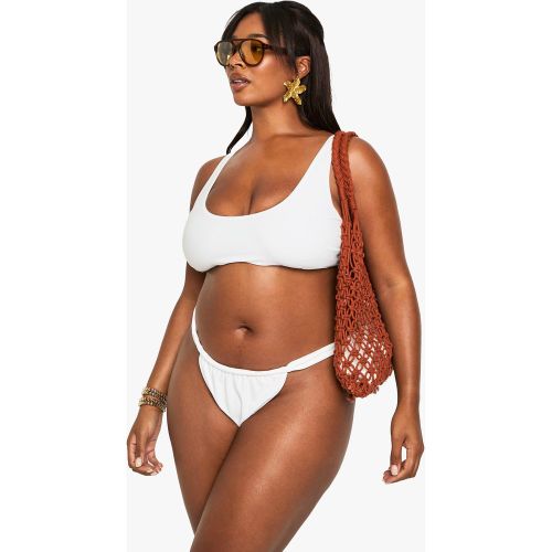 Grande Taille - Bas De Maillot Tanga - 44 - boohoo - Modalova